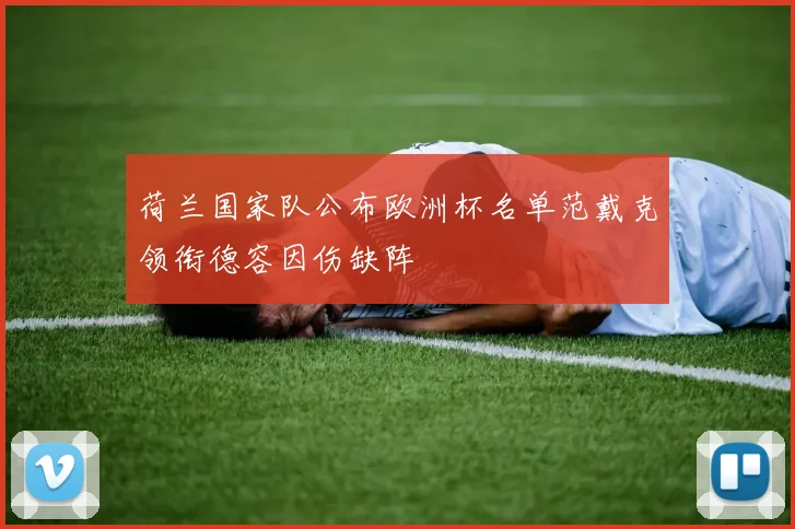 荷兰国家队公布欧洲杯名单范戴克领衔德容因伤缺阵